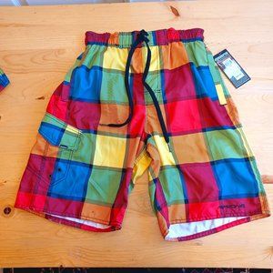 🎀 3/$30 NWT! Ripzone Boy's Swim Trunks Size 4 ( 3740)